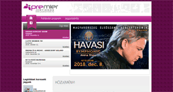 Desktop Screenshot of premieriroda.hu